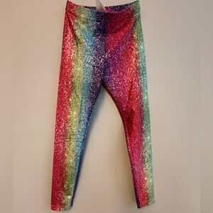 Terez Multicolor Sparkle Kids Leggings